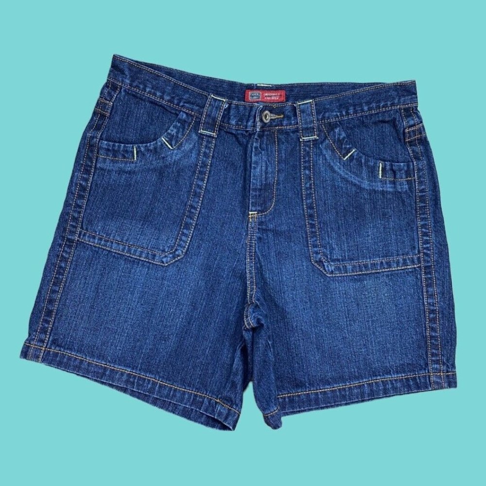 Denim Dark Wash Shorts